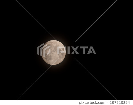 Moon Background being Earth's only permanent natural satellite 107510234