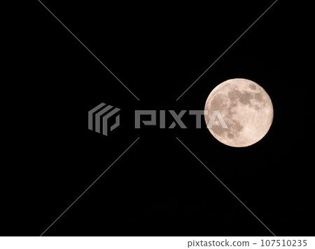 Moon Background being Earth's only permanent natural satellite 107510235