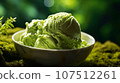 Matcha Ice Cream 107512261