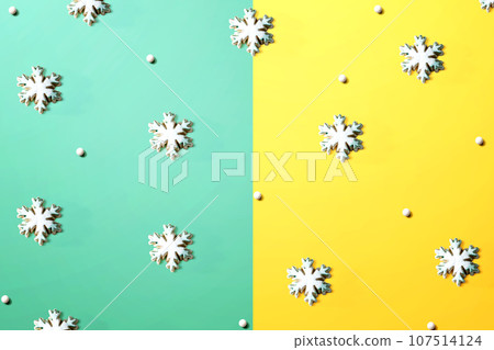 Christmas snowflake pattern Christmas snowflake pattern 107514124