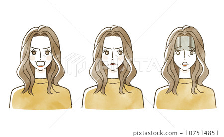 中年婦女的面部表情集 中年婦女的面部表情集 107514851