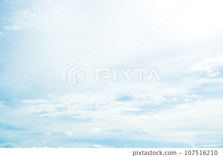 Sky Blue Cloud Background White Cloudy Summer Clear Light Beauty Texture Spring Day Horizon Air Sun Suny Clean Landscpae Fresh Morning Bright Nature Skyline Fluffy Calm View Scene Panorama Image. Sky Blue Cloud Background White Cloudy Summer Clear Light Beauty Texture Spring Day Horizon Air Sun Suny Clean Landscpae Fresh Morning Bright Nature Skyline Fluffy Calm View Scene Panorama Image. 107516210