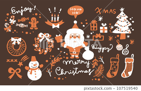 Christmas illustration 107519540