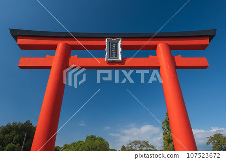 Shizuoka Fujisan Hongu Sengen Taisha Shrine Second Torii Gate Shizuoka Fujisan Hongu Sengen Taisha Shrine Second Torii Gate 107523672