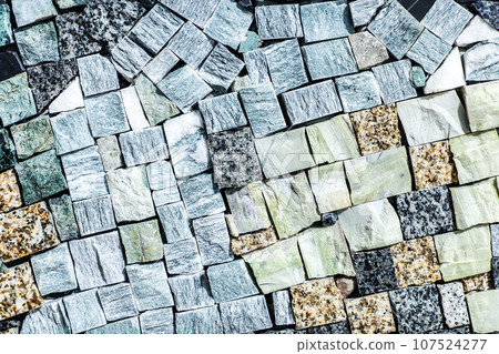 Mosaic tile face Mosaic tile face 107524277