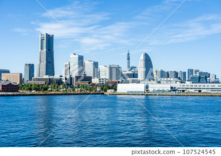 神奈川縣橫濱市港未來的風景 107524545