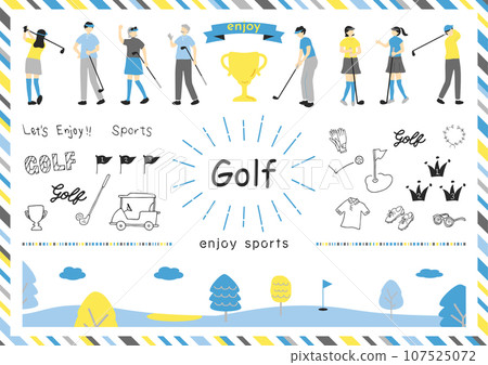 People who enjoy golf People who enjoy golf 107525072