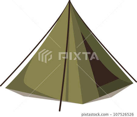 Camping Tent Vector Illustrations for Outdoor Camping Adventures Camping Tent Vector Illustrations for Outdoor Camping Adventures 107526526