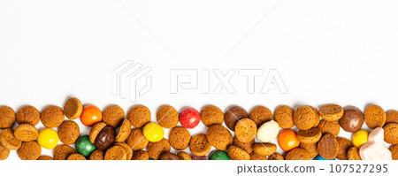 Dutch holiday Sinterklaas background Dutch holiday Sinterklaas background 107527295