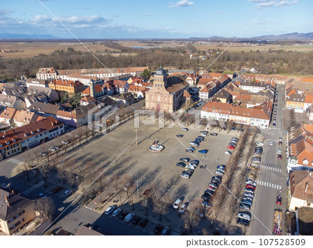 square of Neuf-Brisach Alsace France 107528509
