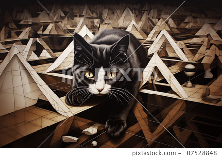 一隻貓在事件視界上提醒我們 107528848