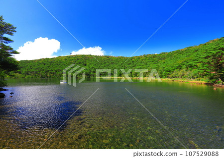 [宮崎縣]晴天的霧島白紫池（蝦野高原） 107529088