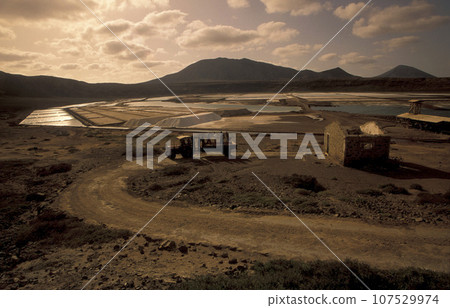 AFRICA CAPE VERDE SAL SALT MINES AFRICA CAPE VERDE SAL SALT MINES 107529974