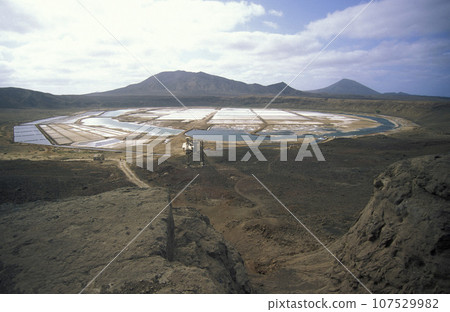 AFRICA CAPE VERDE SAL SALT MINES AFRICA CAPE VERDE SAL SALT MINES 107529982