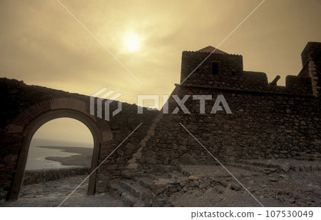 AFRICA CAPE VERDE SANTIAGO SAO FILIPE FORTRESS 107530049