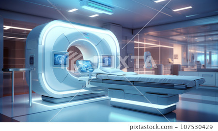 MRI Laboratory in Hospital 107530429