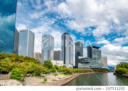 High-rise building group at Osaka Business Park 107531202