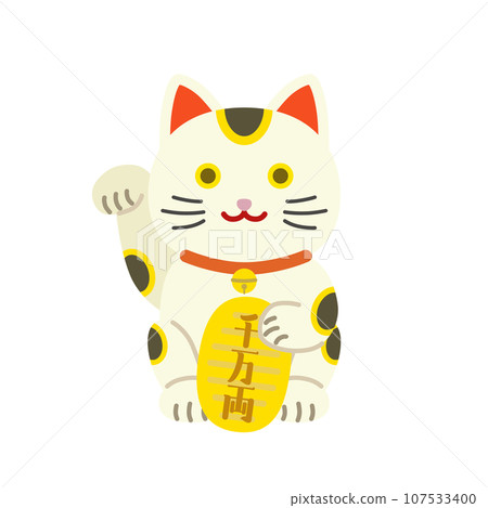 Lucky cat illustration Lucky cat illustration 107533400