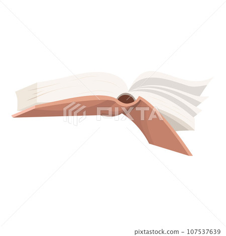 an open book. vector illustration on a white background 107537639