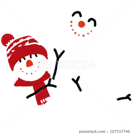 Snowman 107537746