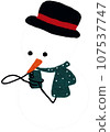 Snowman 107537747