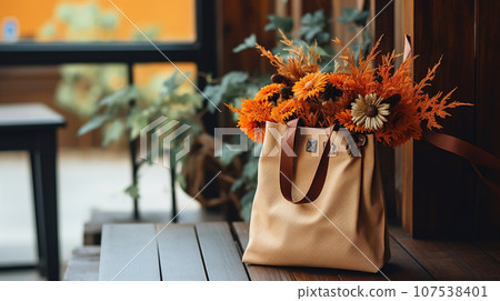 Bag and dried flower image 07 Bag and dried flower image 07 107538401