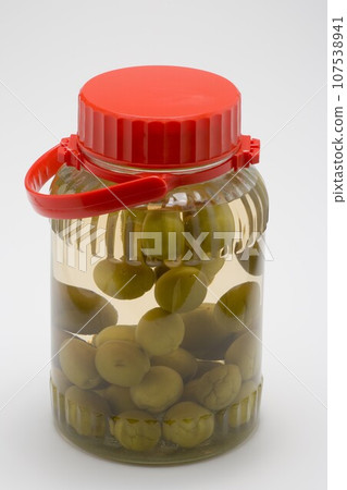Plum wine in a bottle Plum wine in a bottle 107538941