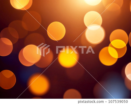 Christmas illustration with bokeh effect 107539050