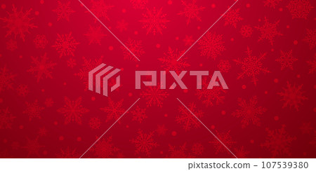 Christmas background of snowflakes Christmas background of snowflakes 107539380