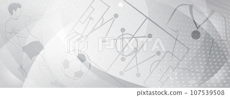 Abstract soccer background 107539508