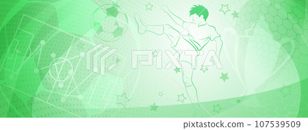 Abstract soccer background 107539509