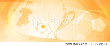 Abstract soccer background Abstract soccer background 107539511