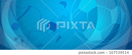 Abstract soccer background 107539514