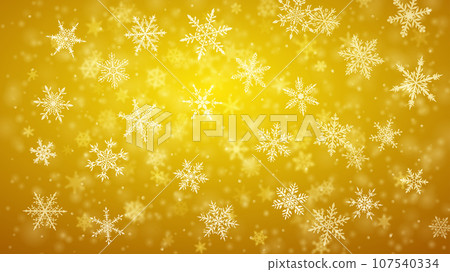 Christmas background of snowflakes Christmas background of snowflakes 107540334