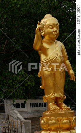 Wat Nangchi, Chruch in Buddhism and garden Wat Nangchi, Chruch in Buddhism and garden 107543004
