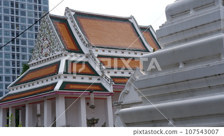 Wat Nangchi, Chruch in Buddhism and garden Wat Nangchi, Chruch in Buddhism and garden 107543007