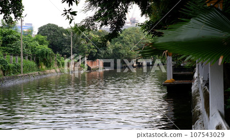 Wat Nangchi, Chruch in Buddhism and garden Wat Nangchi, Chruch in Buddhism and garden 107543029
