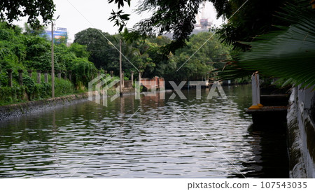 Wat Nangchi, Chruch in Buddhism and garden Wat Nangchi, Chruch in Buddhism and garden 107543035