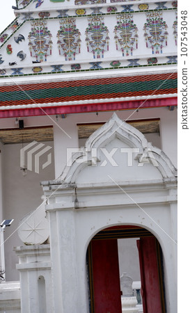 Wat Nangchi, Chruch in Buddhism and garden Wat Nangchi, Chruch in Buddhism and garden 107543048