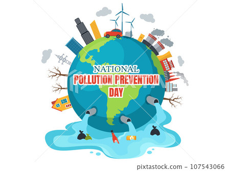 National Pollution Prevention Day Vector Illustration on 2 December for Awareness Campaign Factory, Forest or Vehicle Problems in Cartoon Background National Pollution Prevention Day Vector Illustration on 2 December for Awareness Campaign Factory, Forest or Vehicle Problems in Cartoon Background 107543066