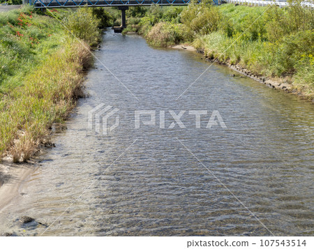 Sekiya River. Takahama Town, Oi District, Fukui Prefecture. Sekiya River. Takahama Town, Oi District, Fukui Prefecture. 107543514
