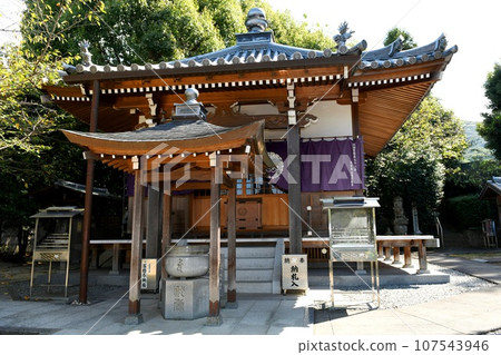 [四國善通寺市88巡禮、贊岐、第72寺「曼陀羅寺」大志堂] 107543946