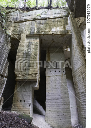 Yabutzuka Quarry Ruins (vertical) 2 Yabutzuka Quarry Ruins (vertical) 2 107543979