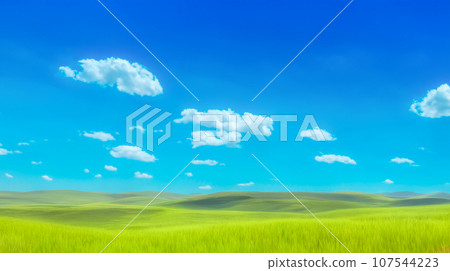 藍天和大草原 107544223