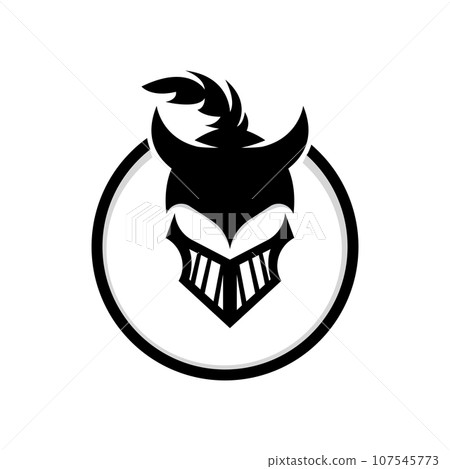 Spartan Logo Design, Vector VIking Guardian Fighter, Simple Greek Warrior Helmet Spartan Logo Design, Vector VIking Guardian Fighter, Simple Greek Warrior Helmet 107545773