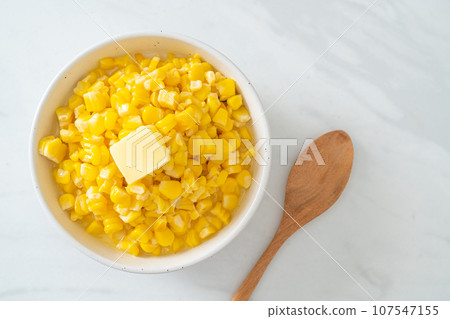 Butter corn or Sweet corn 107547155