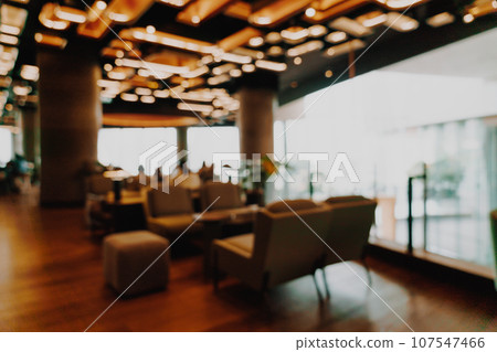 abstract blur coffee shop cafe for background 107547466