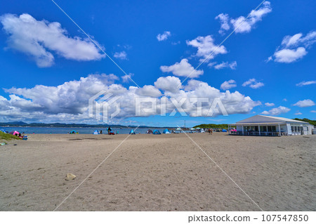 千葉縣立山市沖之島沙洲東側（島側左側） 107547850