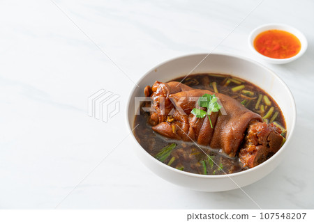 Stewed Pork Knuckle or Stewed Pork Leg Stewed Pork Knuckle or Stewed Pork Leg 107548207