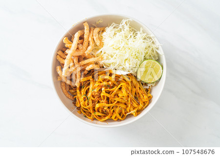 Chinese Yunnan Noodles or Kwa Meng Chinese Yunnan Noodles or Kwa Meng 107548676